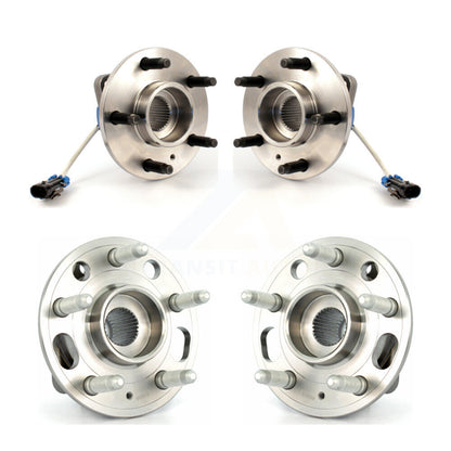 Wheel Bearing & Hub Assembly Front Rear Kit For 2010 Buick Allure
