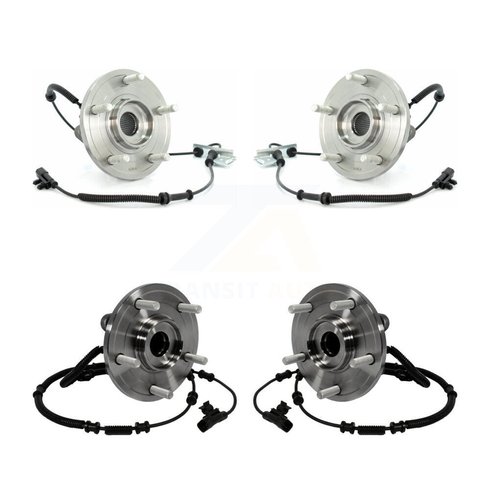 Wheel Bearing & Hub Assembly Front Rear Kit For 2012 Volkswagen Routan