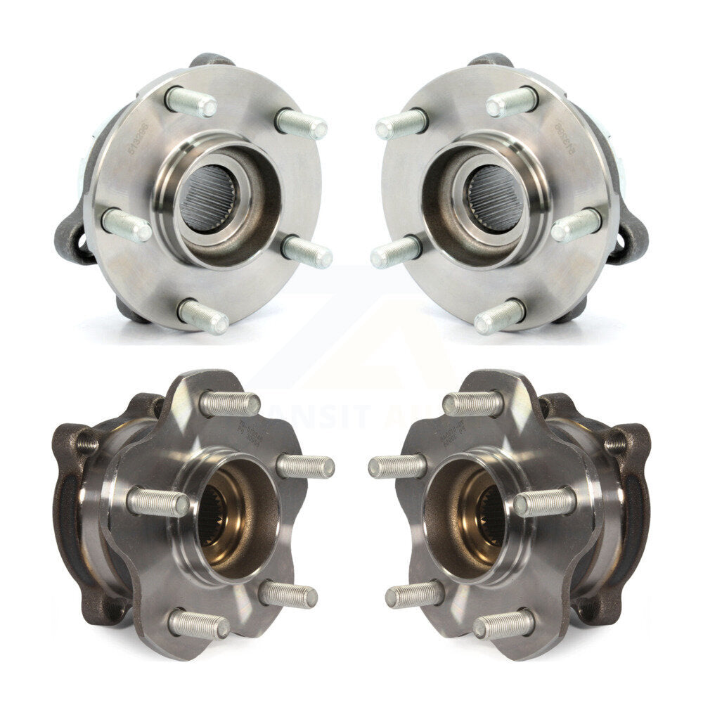 Wheel Bearing Hub Assembly Front Rear Kit For Nissan Pathfinder Murano INFINITI
