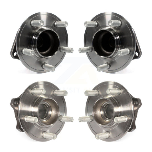 Wheel Bearing Hub Assembly Front Rear Kit For Dodge Charger Challenger Chrysler