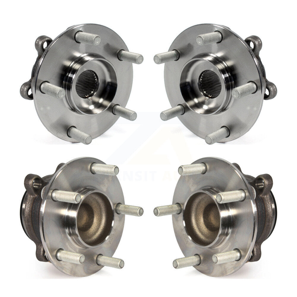 Wheel Bearing & Hub Assembly Front Rear Kit For Mazda CX-5 6
