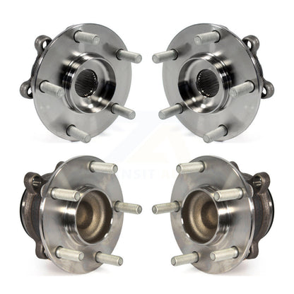 Wheel Bearing & Hub Assembly Front Rear Kit For Mazda CX-5 6