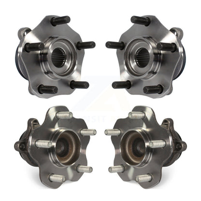 Wheel Bearing & Hub Assembly Front Rear Kit For 2013-2019 Nissan Sentra