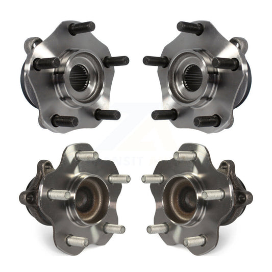 Wheel Bearing & Hub Assembly Front Rear Kit For 2013-2019 Nissan Sentra