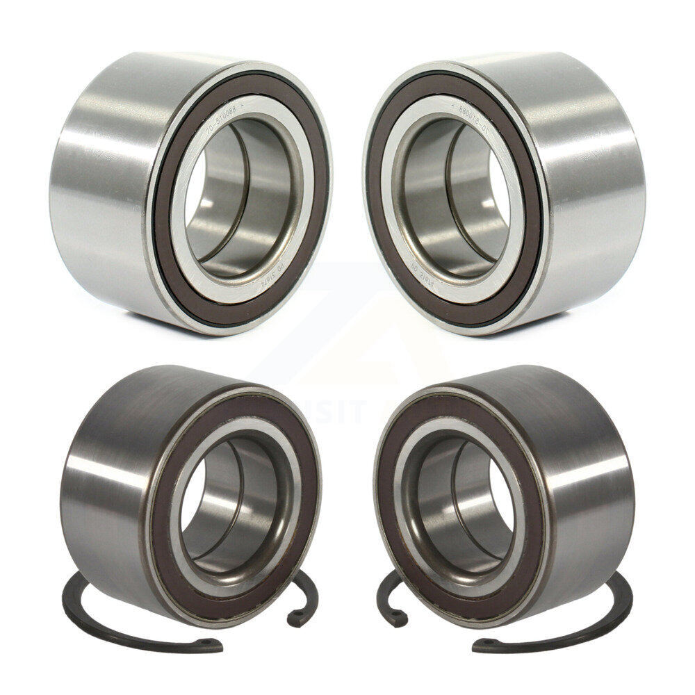 Wheel Bearing Front Rear Kit For 2006-2014 Honda Ridgeline