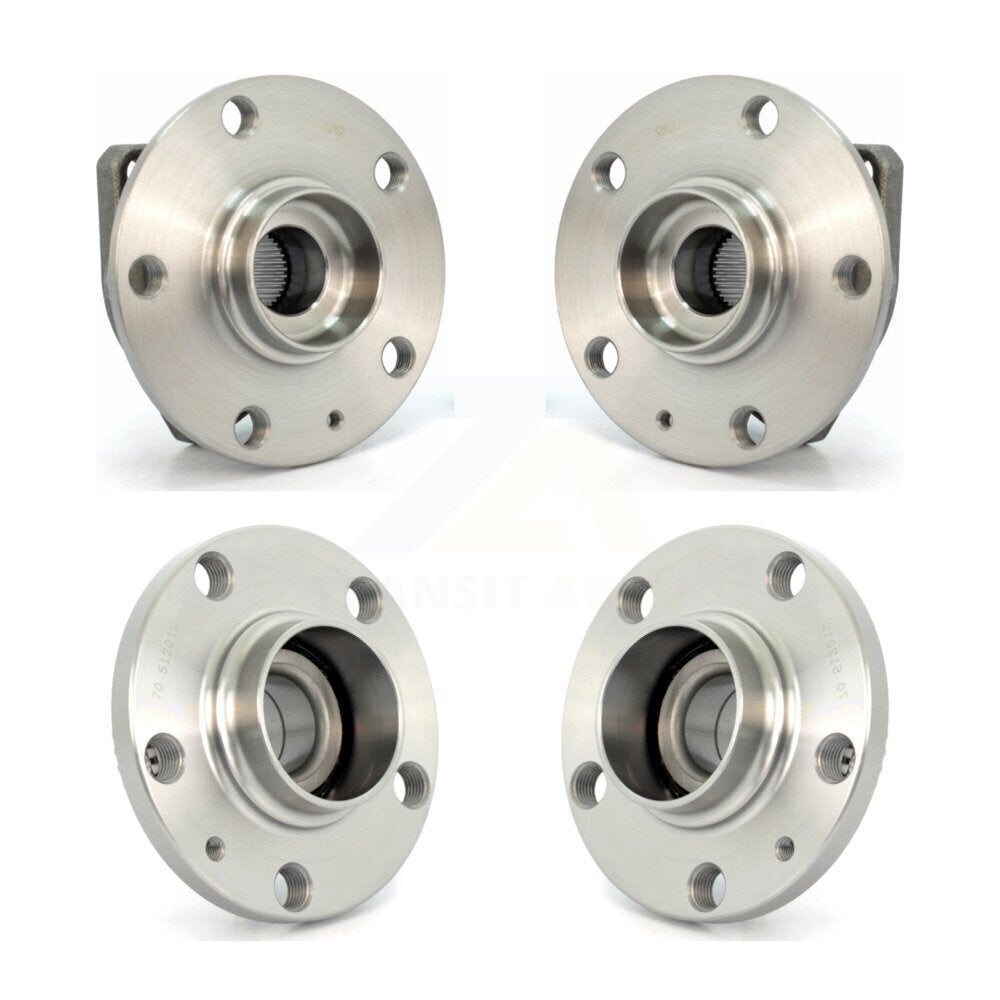 Wheel Bearing & Hub Assembly Front Rear Kit For 2007-2010 Volkswagen Golf City