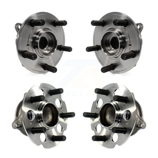 Wheel Bearing & Hub Assembly Front Rear Kit For 2011-2017 Honda Odyssey
