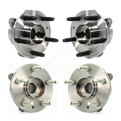 Wheel Bearing & Hub Assembly Front Rear Kit For Ford Taurus Police Interceptor