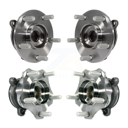 Wheel Bearing & Hub Assembly Front Rear Kit For Mazda 3 Sport