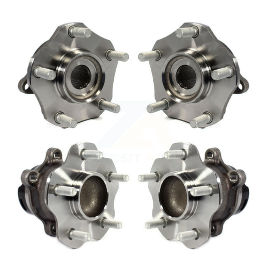 Wheel Bearing & Hub Assembly Front Rear Kit For Nissan Rogue Sport Qashqai FWD