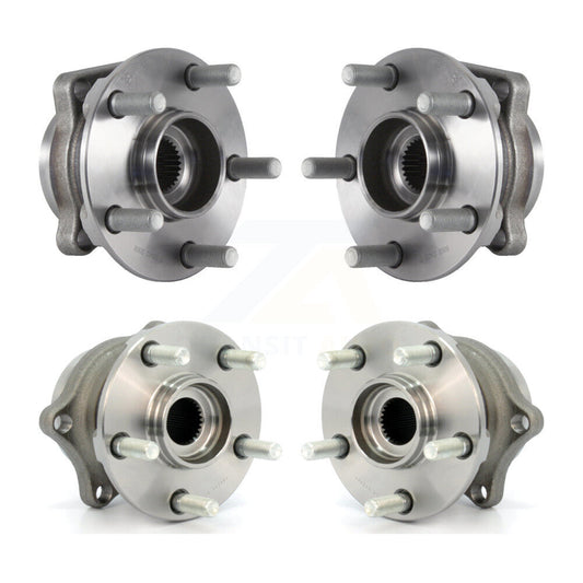 Wheel Bearing & Hub Assembly Front Rear Kit For Subaru Crosstrek