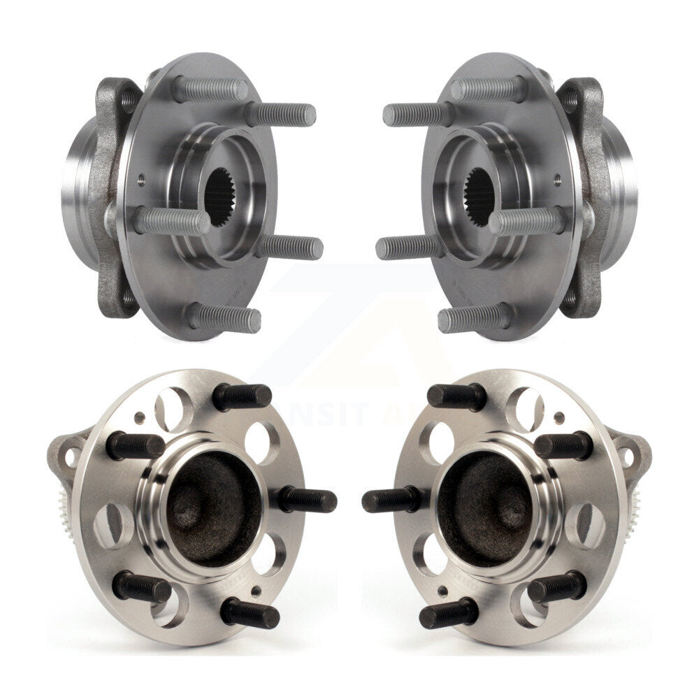 Wheel Bearing & Hub Assembly Front Rear Kit For 2017 Hyundai Elantra GT