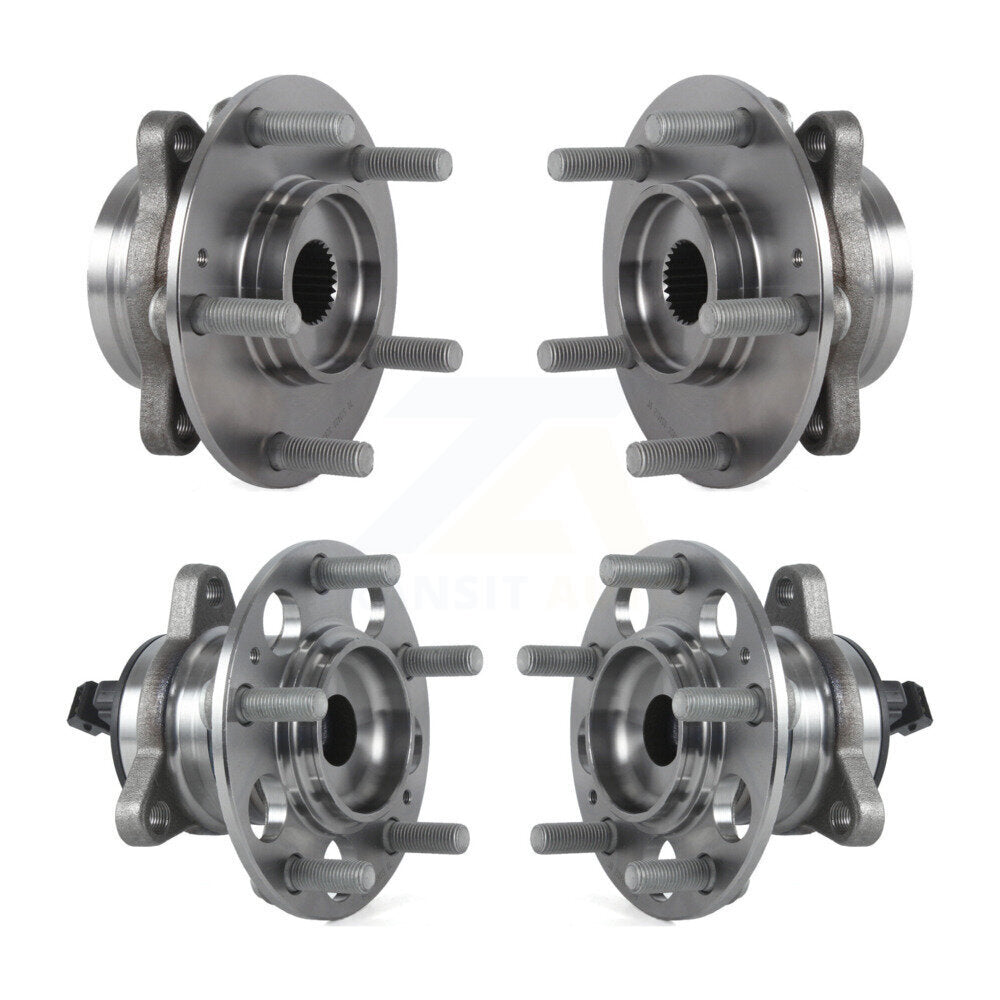 Wheel Bearing & Hub Assembly Front Rear Kit For Hyundai Elantra Ioniq Kia Niro