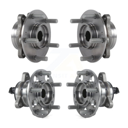 Wheel Bearing & Hub Assembly Front Rear Kit For Hyundai Elantra Ioniq Kia Niro