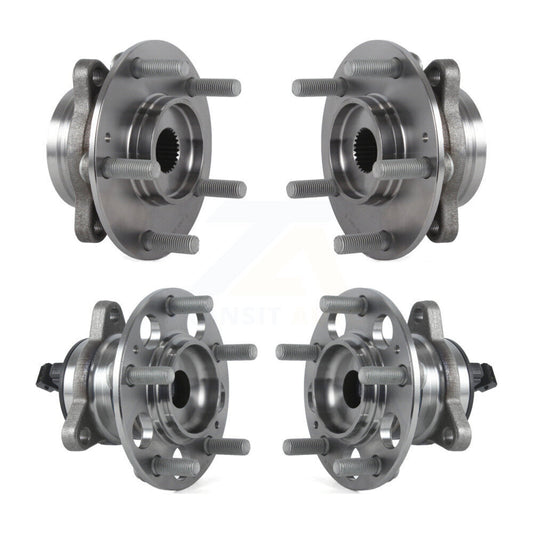Wheel Bearing & Hub Assembly Front Rear Kit For Hyundai Elantra Ioniq Kia Niro