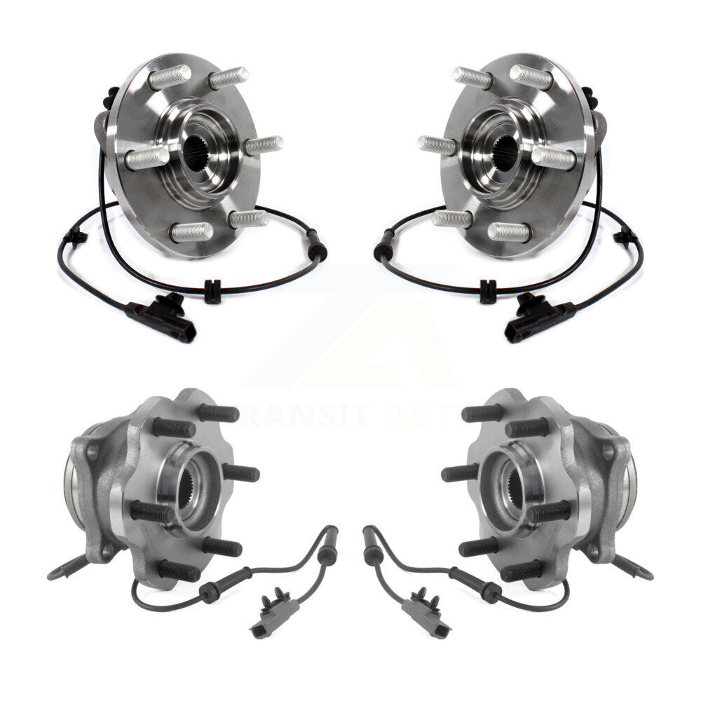 Wheel Bearing & Hub Assembly Front Rear Kit For INFINITI QX80 Nissan Armada QX56