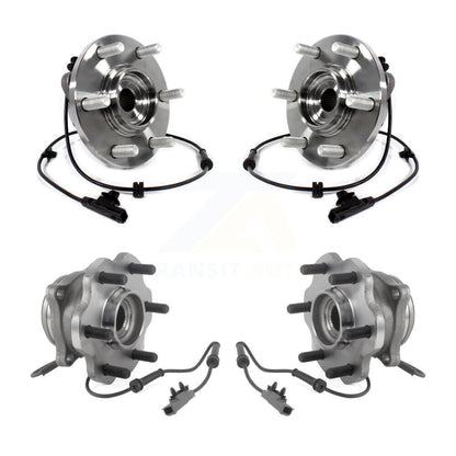 Wheel Bearing & Hub Assembly Front Rear Kit For INFINITI QX80 Nissan Armada QX56