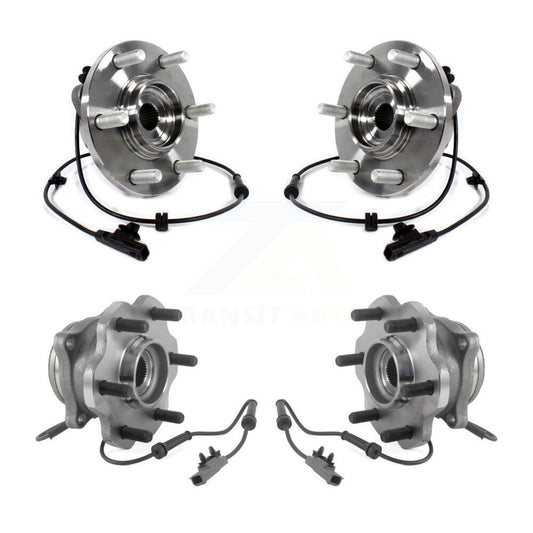 Wheel Bearing & Hub Assembly Front Rear Kit For INFINITI QX80 Nissan Armada QX56