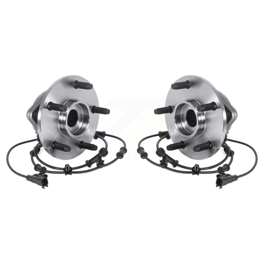 Wheel Bearing And Hub Assembly Front Pair For Jeep Wrangler JK