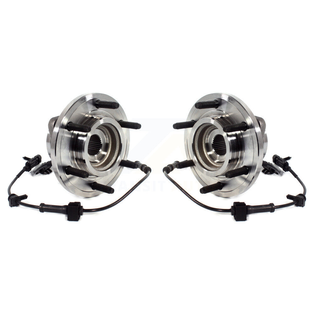 Wheel Bearing And Hub Assembly Front Pair For 2009-2010 Hummer H3T H3