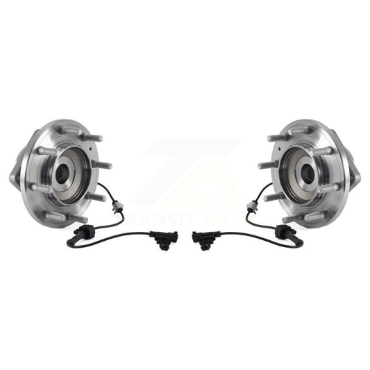 Wheel Bearing Hub Assembly Front Pair For GMC Sierra 3500 HD Chevrolet Silverado