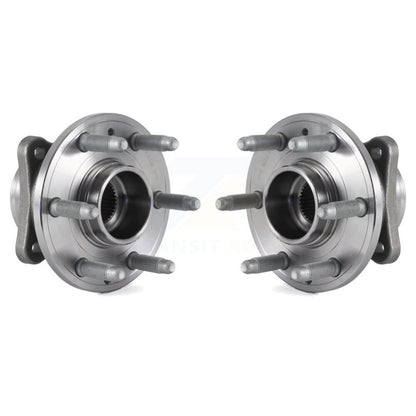 Wheel Bearing And Hub Assembly Front Pair For Chevrolet Colorado GMC Canyon 4WD
