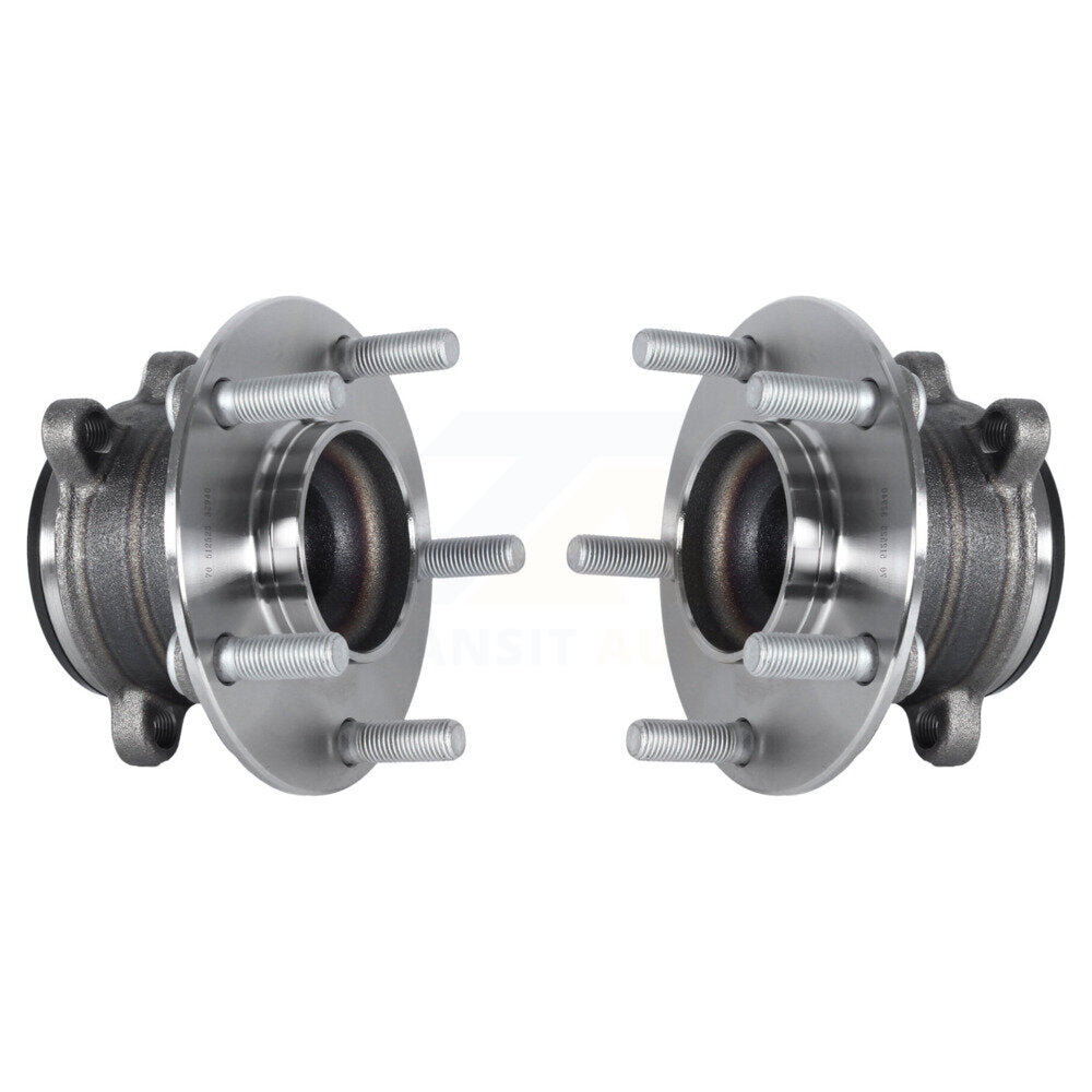 Wheel Bearing And Hub Assembly Rear Pair For 2014-2018 Mazda 3 Sport