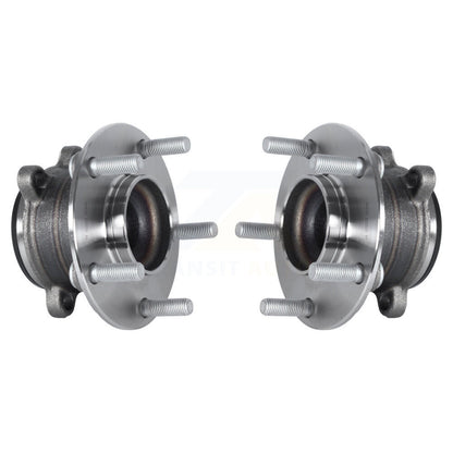 Wheel Bearing And Hub Assembly Rear Pair For 2014-2018 Mazda 3 Sport
