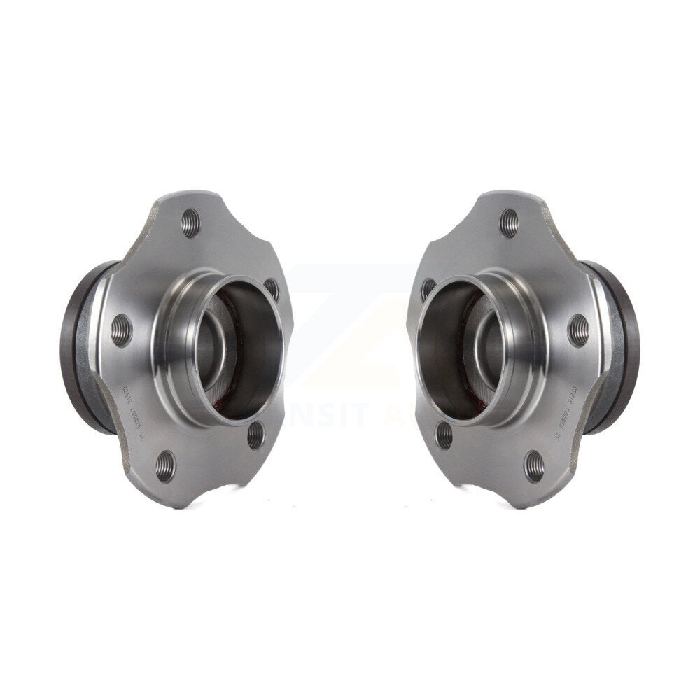 Wheel Bearing And Hub Assembly Rear Pair For Audi A4 A5 A6