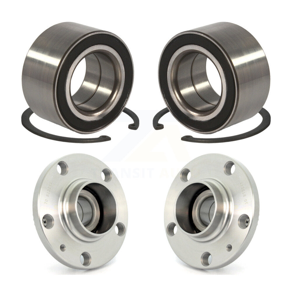 Wheel Bearing And Hub Assembly Front Rear Kit For Volkswagen Jetta Golf