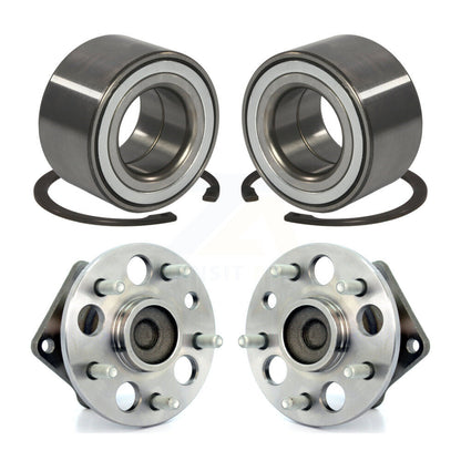 Wheel Bearing And Hub Assembly Front Rear Kit For 1998-2003 Toyota Sienna