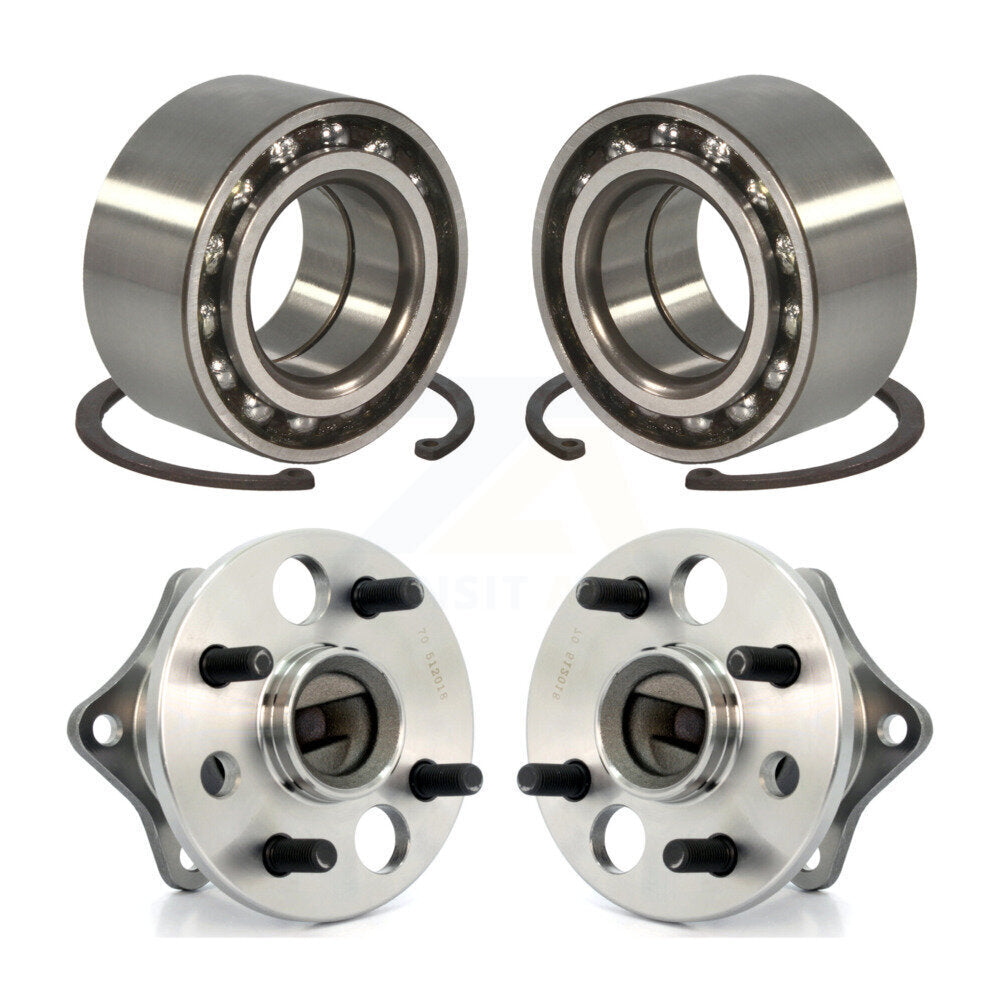 Wheel Bearing Hub Assembly Front Rear Kit For Toyota Corolla Prizm Chevrolet Geo