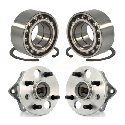 Wheel Bearing Hub Assembly Front Rear Kit For Toyota Corolla Prizm Chevrolet Geo