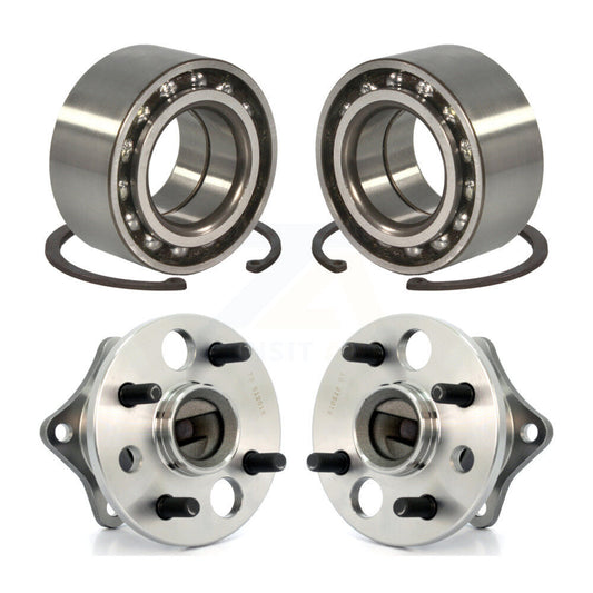 Wheel Bearing Hub Assembly Front Rear Kit For Toyota Corolla Prizm Chevrolet Geo