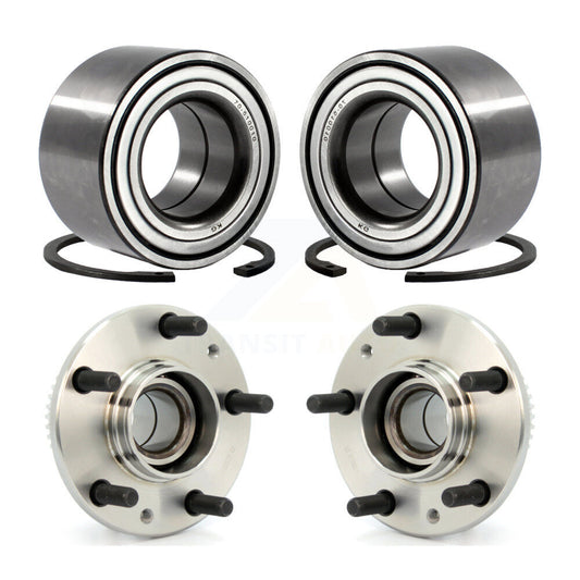 Wheel Bearing & Hub Assembly Front Rear Kit For Ford Fusion Mazda 6 Lincoln MKZ