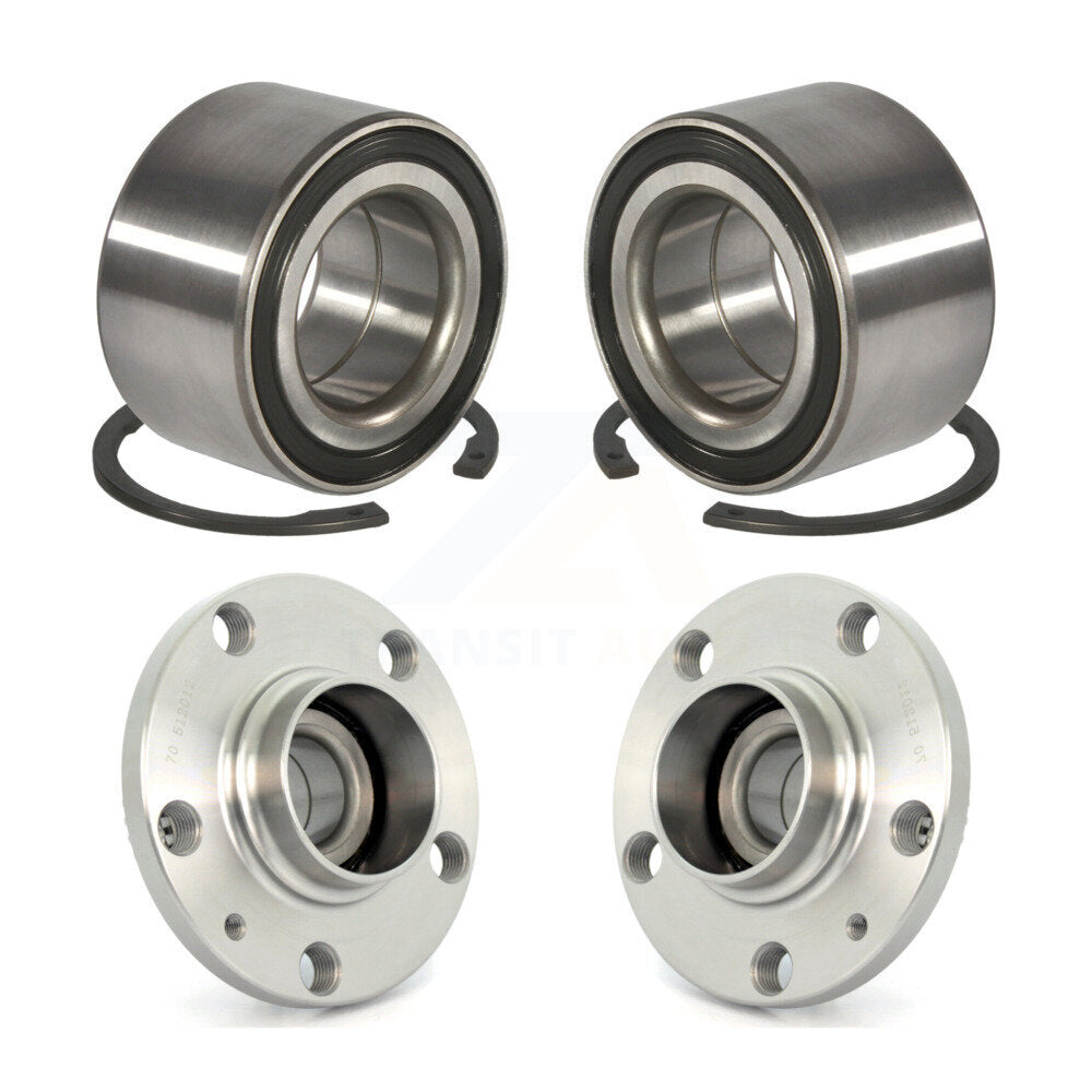 Wheel Bearing Hub Assembly Front Rear Kit For Volkswagen Jetta Golf Beetle City