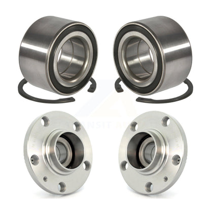 Wheel Bearing Hub Assembly Front Rear Kit For Volkswagen Jetta Golf Beetle City