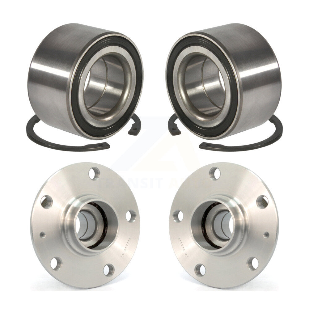 Wheel Bearing And Hub Assembly Front Rear Kit For 2006 Volkswagen GTI