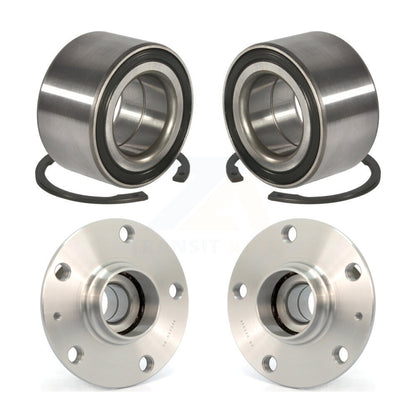 Wheel Bearing And Hub Assembly Front Rear Kit For 2006 Volkswagen GTI