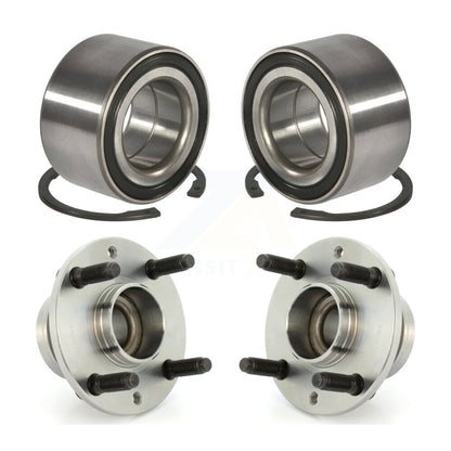 Wheel Bearing Hub Assembly Front Rear Kit For Mazda Protege Ford Escort MX-3 323