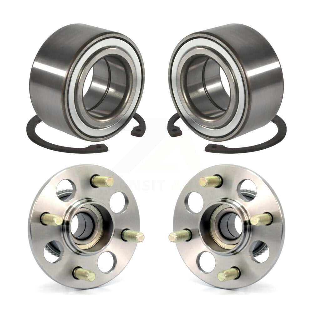 Wheel Bearing And Hub Assembly Front Rear Kit For Honda Civic