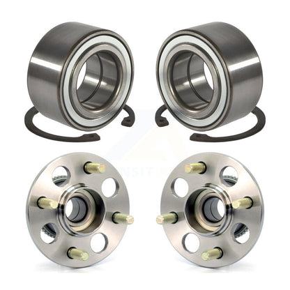Wheel Bearing And Hub Assembly Front Rear Kit For Honda Civic