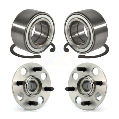 Wheel Bearing And Hub Assembly Front Rear Kit For Honda Civic