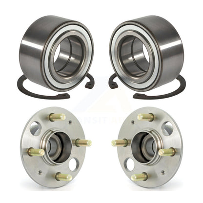Wheel Bearing Hub Assembly Front Rear Kit For Honda Civic Acura Integra del Sol