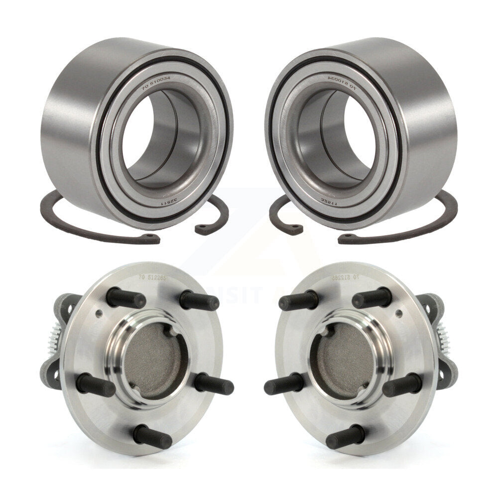 Wheel Bearing Hub Assembly Front Rear Kit For Hyundai Sonata Kia Optima Magentis