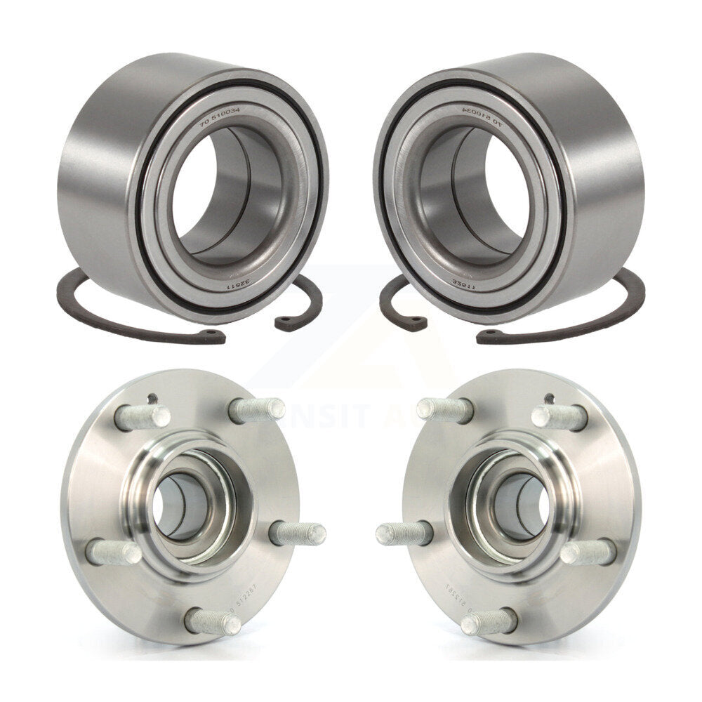 Wheel Bearing & Hub Assembly Front Rear Kit For Hyundai Tucson Kia Sportage FWD