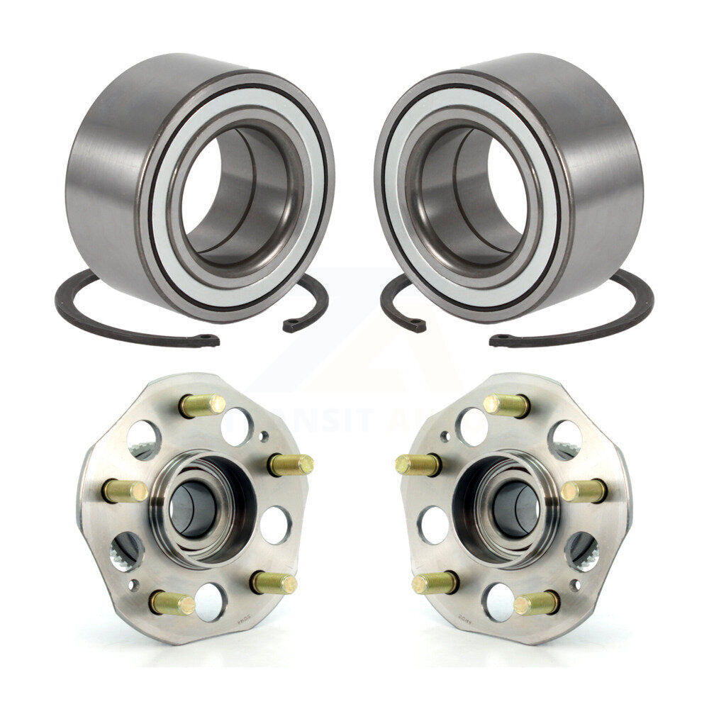 Wheel Bearing And Hub Assembly Front Rear Kit For 1997-2001 Honda Prelude