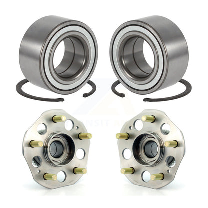 Wheel Bearing And Hub Assembly Front Rear Kit For 1997-2001 Honda Prelude