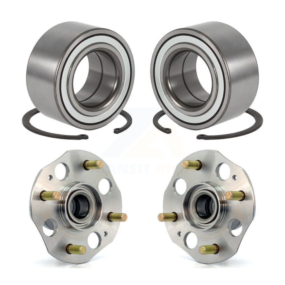 Wheel Bearing And Hub Assembly Front Rear Kit For Honda Accord