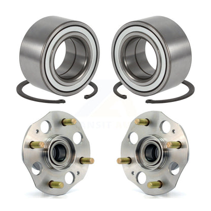 Wheel Bearing And Hub Assembly Front Rear Kit For Honda Accord